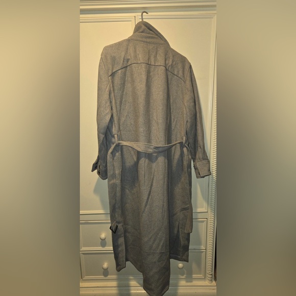 Longline belted utility coat - Picture 5 of 6